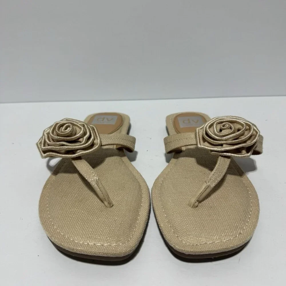 Dolce Vita Women’s Jasmin Floral Thong Sandal Size 7.5 M - Picture 3 of 5